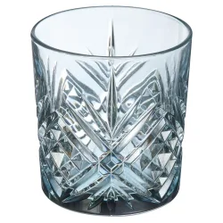 Arcoroc Whiskyglas Broadway; 300 ml, 8.3x9.1 cm (ØxH); blau; 6 Stück / Pack