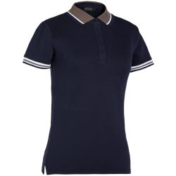 JOBELINE Damen-Polo Cato Line; Kleidergrösse XL; navy