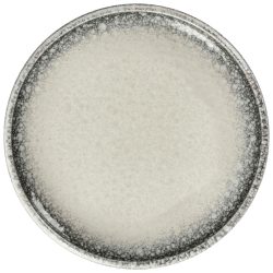 VEGA Teller flach Nagoya; 19x2.5 cm (ØxH); weiss/grau; rund; 6 Stück / Pack