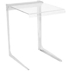 VEGA Hygieneschutz Bradano klein; 37x52.5x41.6 cm (BxHxT); silber/transparent