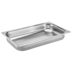 PULSIVA GN-Behälter 1/1 Basic; GN 1/1, 9000 ml, 53x32.5x6.5 cm (LxBxT); silber