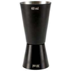VEGA Jigger Torei; 1.5x3.5 cm (ØxH); schwarz