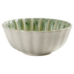 VEGA Schale Flora; 450 ml, 14.3x5.8 cm (ØxH); grün/beige; rund; 6 Stück / Pack