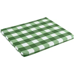 ERWIN M. Sitzkissen Countryline; 34x39x2.5 cm (BxLxH); grün; quadratisch; 4 Stück / Pack