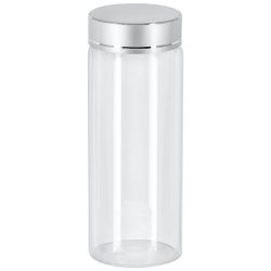 VEGA Glasbehälter Aurelia; 155 ml, 4.7x12 cm (ØxH); grau/transparent; zylinderförmig; 6 Stück / Pack