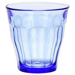 Duralex Universalglas  Picardie farbig; 250 ml, 8.7x9 cm (ØxH); blau; 6 Stück / Pack