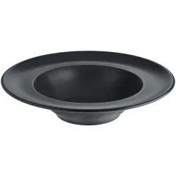 VEGA Pastateller Masca; 500 ml, 26.5x5.5 cm (ØxH); schwarz; rund; 6 Stück / Pack