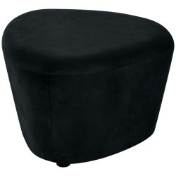VEGA Hocker Norsk Samt; 43x43x46 cm (BxTxH); schwarz