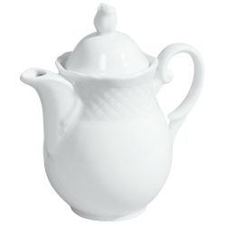 VEGA Kaffeekanne Zürich mit Deckel; 300 ml, 6.5x15 cm (ØxH); weiss; rund; 6 Stück / Pack