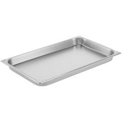 VEGA GN-Behälter Premium 1/1; GN 1/1, 5000 ml, 53x32.5x4 cm (LxBxT); silber