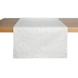 ERWIN M. Tischläufer Augsburg; 40x130 cm (BxL); weiss; rechteckig