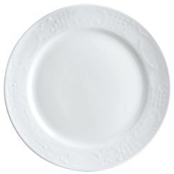 PULSIVA Teller Sinfonie flach; 19 cm (Ø); weiss; rund; 6 Stück / Pack
