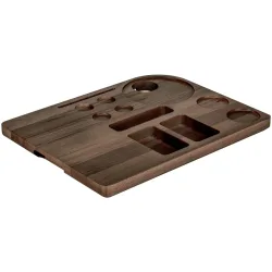 PULSIVA Willkommenstablett Hotel Savo II; 45x35x3.3 cm (LxBxH); buche wenge; rechteckig