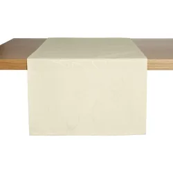 ERWIN M. Tischläufer Floralie; 40x130 cm (BxL); sekt; rechteckig