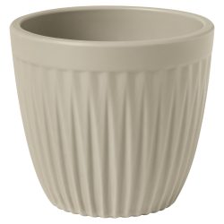 VEGA Kaffee-Obertasse Kanas  mit Relief; 210 ml, 8.1x7.1 cm (ØxH); beige; rund; 6 Stück / Pack