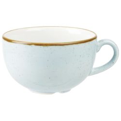 Churchill Cappuccino Tasse Stonecast Duck Egg; 500 ml, 11.5x7 cm (ØxH); hellblau/braun; rund; 6 Stück / Pack