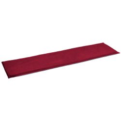 ERWIN M. Bankauflage Lia; 38x160x3 cm (BxLxH); rot