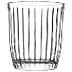 Pasabahçe Whiskyglas Joy mit Rillen; 280 ml, 8.65x8.85 cm (ØxH); transparent; 4 Stück / Pack