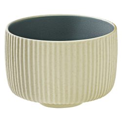 Playground Becher Nara nieder Relief; 300 ml, 9.7x6.7 cm (ØxH); grau; rund; 6 Stück / Pack