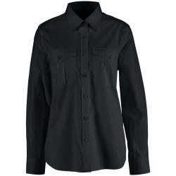 JOBELINE Damen Bluse Marlon Langarm; Kleidergrösse 40; schwarz