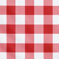 ERWIN M. Meterware Tischdecke Countryline; 210 cm (B); rot