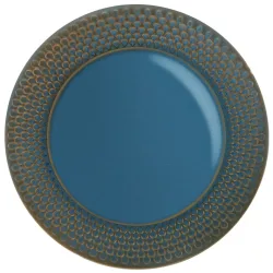 VEGA Teller flach Aranda; 26.5 cm (Ø); blau; rund; 4 Stück / Pack