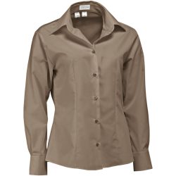 JOBELINE Damenbluse Filipa Langarm; Kleidergrösse 44; taupe