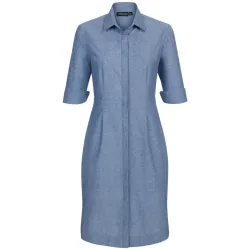 JOBELINE Kleid Livia Chambray; Kleidergrösse 48; hellblau