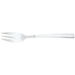 PULSIVA Kuchengabel Berlin; 15 cm (L); silber, Griff silber; 12 Stück / Pack