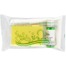 PULSIVA Reinigungset Dish mit Spülmittel ; mehrfarbig; 10 Stück / Pack