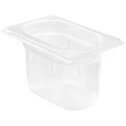 PULSIVA GN-Behälter 1/9 Risa; GN 1/9, 800 ml, 17.6x10.8x10 cm (LxBxT); transparent