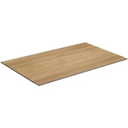VEGA Outdoor Tischplatte Lift rechteckig; 120x80 cm (LxB); eiche/natur; rechteckig
