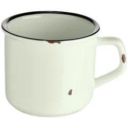 VEGA Kaffee-Obertasse Liron; 250 ml, 9x7 cm (ØxH); cremeweiss/schwarz; 4 Stück / Pack