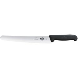 Victorinox Brot- und Konditormesser Fibrox Wellen; Klingenlänge 26 cm, 38.2 cm (L); silber/schwarz