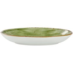 VEGA Teller tief Nebro oval; 800 ml, 27x20.5x4.2 cm (LxBxH); hellgrün; oval; 6 Stück / Pack