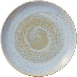 HEART&SOUL Teller flach Perfect Match coup Breeze; 26.8x2.9 cm (ØxH); gold/hellblau/weiss; rund; 6 Stück / Pack