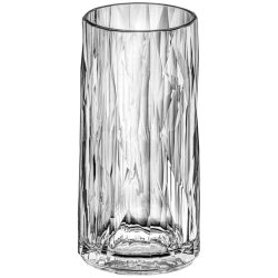 koziol Trinkglas Highball Club No. 8 Superglas mit Eichstrich; 400 ml, 7.5x14.8 cm (ØxH); transparent; 0.3 l Eichstrich, 48 Stück / Pack