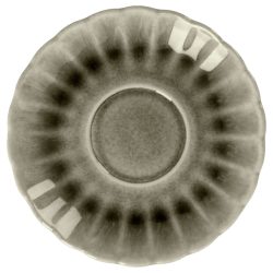 VEGA Espresso-Untertasse Flora; 12.5x2.1 cm (ØxH); grau; rund; 6 Stück / Pack