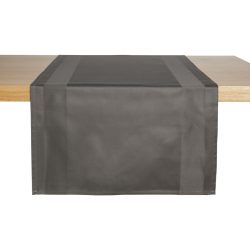 ERWIN M. Tischläufer Ambiente; 40x130 cm (BxL); anthrazit; rechteckig; 2 Stück / Pack