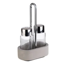 APS Pfeffer-/Salz-Menage Element; 6x17 cm (BxH); grau