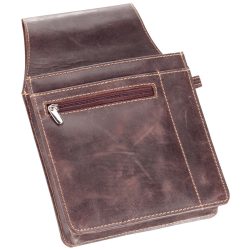 PULSIVA Kellnertasche  Zell; 15x23 cm (LxB); braun; rechteckig