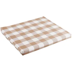 ERWIN M. Sitzkissen Countryline; 34x39x2.5 cm (BxLxH); beige; quadratisch; 4 Stück / Pack