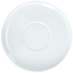 VEGA Milchkaffee-Untertasse Alegria; 18 cm (Ø); weiss; rund; 6 Stück / Pack