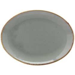VEGA Platte Sidina oval; 24x18x2.8 cm (LxBxH); grau; oval; 6 Stück / Pack