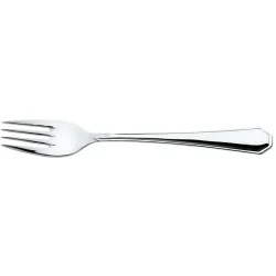 PULSIVA Menügabel Tunis Basic; 19.5 cm (L); silber, Griff silber; 12 Stück / Pack