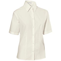 JOBELINE Damenbluse Filipa Halbarm; Kleidergrösse 34; cremeweiss