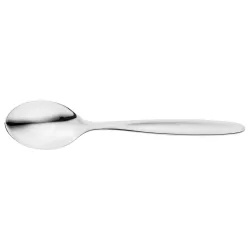 PULSIVA Mokka-/Espressolöffel Palermo; 11.4 cm (L); silber, Griff silber; 12 Stück / Pack