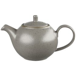 Churchill Getränkekanne Stonecast Peppercorn; 852 ml, 15 cm (H); grau/braun; rund; 4 Stück / Pack