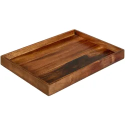 VEGA Tablett Wantage; 38x27x3.5 cm (LxBxH); akazie braun; rechteckig