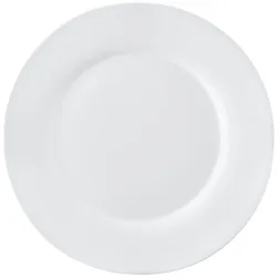 Bormioli Rocco Teller Toledo flach; 25 cm (Ø); weiss; rund; 6 Stück / Pack